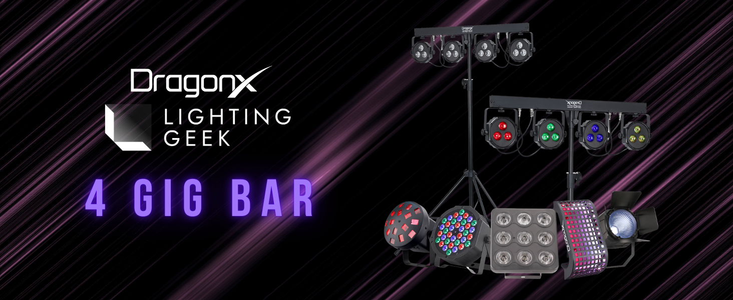 4 Gig Bar All-in-One DJ Light